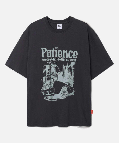 FREEMARIO（フリーマリオ）の「パーキングラットTシャツ [チャコール]（Tシャツ/カットソー・レディース・その他・MEDIUM/LARGE）」の2枚目の写真