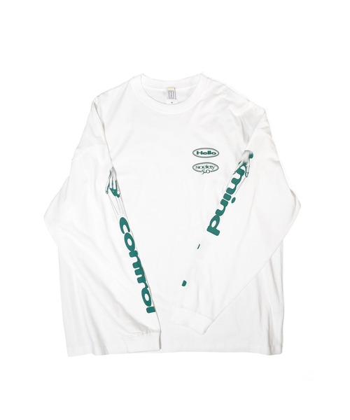 AFTERU(アフターユー)の「SOCIETY 5.0 L/S TEE(Tシャツ/カットソー・メンズ・ネイビー/ホワイト・L/M/S)」の6枚目の写真