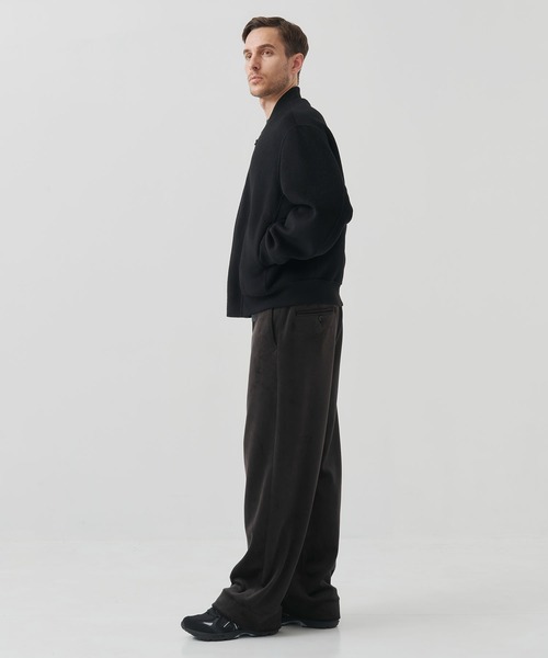 CASHMERE CASHMERE(カシミヤカシミヤ)の「【CASHMERE CASHMERE/カシミアカシミア】CASHMERE/SILK/WOOL MA-1(MA-1・メンズ・ブラック/その他17・44/48)」の9枚目の写真