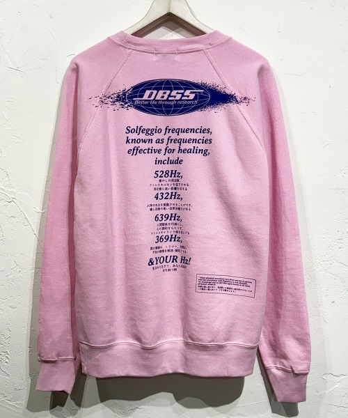 DIET BUTCHER SLIM SKIN（ダイエットブッチャースリムスキン）の「DIET BUTCHER SLIM SKIN / RADIAL SWEAT / ダイエットブッチャースリムスキン（スウェット・メンズ・ヘザーグレー/オリーブ/ライトピンク/サックスブルー/パープル・M/L）」の21枚目の写真