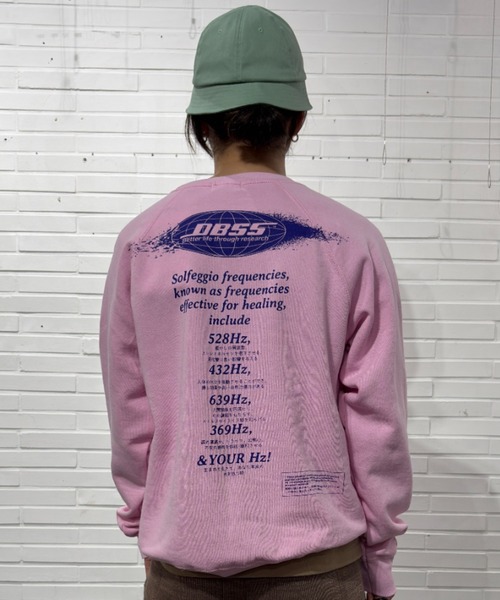 DIET BUTCHER SLIM SKIN（ダイエットブッチャースリムスキン）の「DIET BUTCHER SLIM SKIN / RADIAL SWEAT / ダイエットブッチャースリムスキン（スウェット・メンズ・ヘザーグレー/オリーブ/ライトピンク/サックスブルー/パープル・M/L）」の22枚目の写真