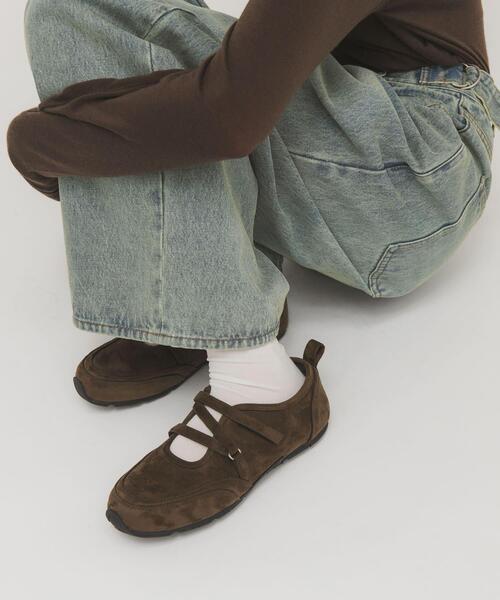 KBF（ケイビーエフ）の「メリージェーンスニーカー（スニーカー・レディース・チャコールグレー/ブラウン・38/36/37）」の17枚目の写真