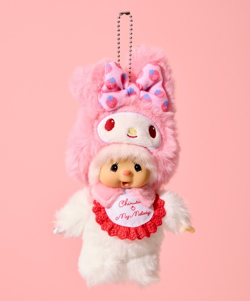 Monchhichi / モンチッチ 】 マイメロディ x ちむたん ＆クロミ x