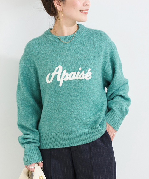 セール】手洗い可 / サガラロゴニット（ニット/セーター）｜B.C STOCK