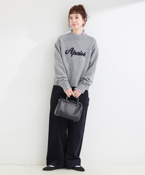 セール】手洗い可 / サガラロゴニット（ニット/セーター）｜B.C STOCK