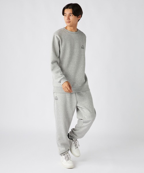 Kappa(カッパ)の「スウェット上下セット(スウェット・メンズ・ブラック/杢グレー/ネイビー・LARGE/X-LARGE/MEDIUM)」の3枚目の写真