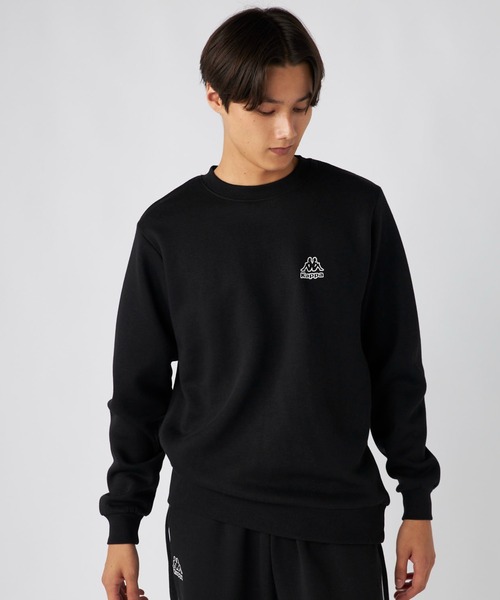 Kappa(カッパ)の「スウェット上下セット(スウェット・メンズ・ブラック/杢グレー/ネイビー・LARGE/X-LARGE/MEDIUM)」の6枚目の写真