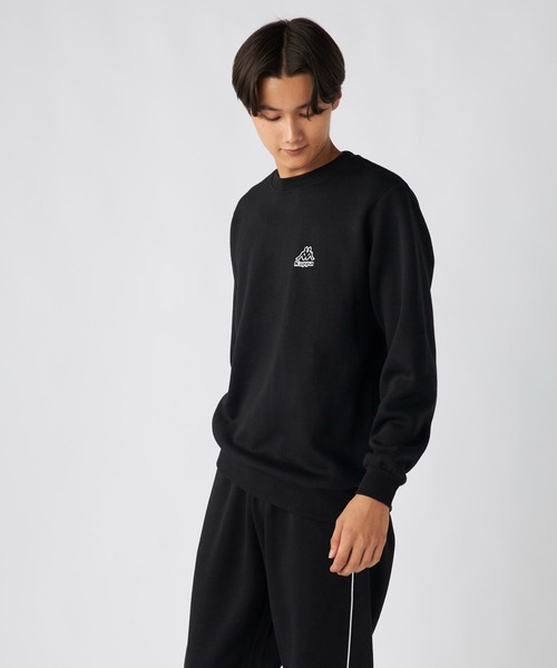 Kappa(カッパ)の「スウェット上下セット(スウェット・メンズ・ブラック/杢グレー/ネイビー・LARGE/X-LARGE/MEDIUM)」の8枚目の写真