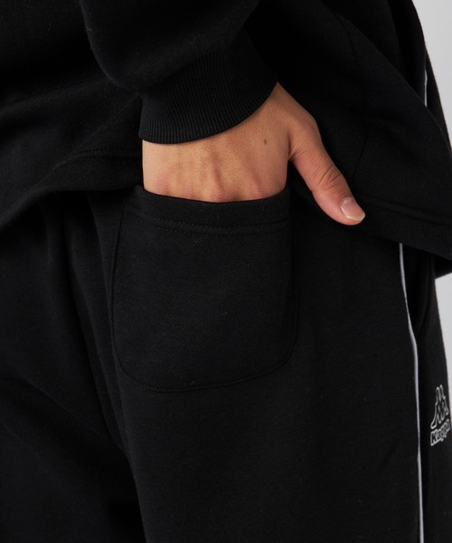 Kappa(カッパ)の「スウェット上下セット(スウェット・メンズ・ブラック/杢グレー/ネイビー・LARGE/X-LARGE/MEDIUM)」の12枚目の写真