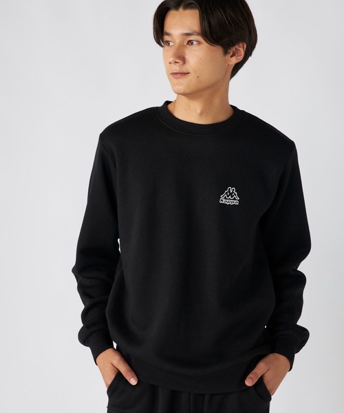 Kappa(カッパ)の「スウェット上下セット(スウェット・メンズ・ブラック/杢グレー/ネイビー・LARGE/X-LARGE/MEDIUM)」の7枚目の写真