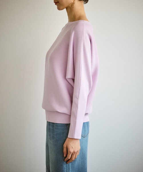 ROPE' PICNIC（ロペピクニック）の「前後2WAYマシュマロパールドルマン/イージーケア・リンクコーデ（ニット/セーター・レディース・ライトグレー/ピンク系その他2/ブルー系その他5/ブラック・FREE）」の21枚目の写真