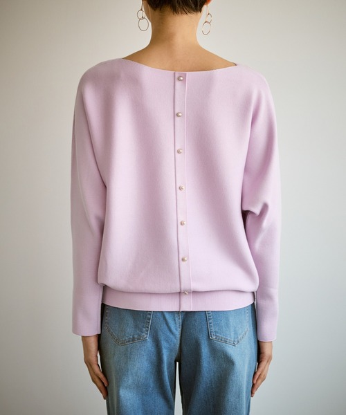 ROPE' PICNIC（ロペピクニック）の「前後2WAYマシュマロパールドルマン/イージーケア・リンクコーデ（ニット/セーター・レディース・ライトグレー/ピンク系その他2/ブルー系その他5/ブラック・FREE）」の14枚目の写真