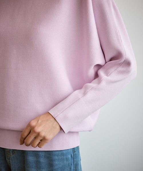 ROPE' PICNIC（ロペピクニック）の「前後2WAYマシュマロパールドルマン/イージーケア・リンクコーデ（ニット/セーター・レディース・ライトグレー/ピンク系その他2/ブルー系その他5/ブラック・FREE）」の18枚目の写真