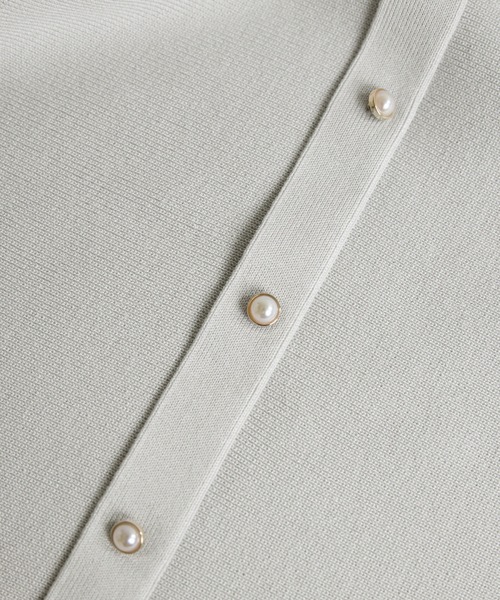 ROPE' PICNIC（ロペピクニック）の「前後2WAYマシュマロパールドルマン/イージーケア・リンクコーデ（ニット/セーター・レディース・ライトグレー/ピンク系その他2/ブルー系その他5/ブラック・FREE）」の11枚目の写真