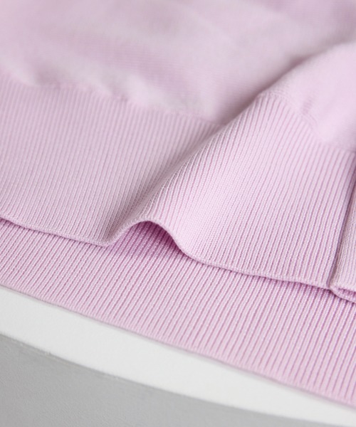 ROPE' PICNIC（ロペピクニック）の「前後2WAYマシュマロパールドルマン/イージーケア・リンクコーデ（ニット/セーター・レディース・ライトグレー/ピンク系その他2/ブルー系その他5/ブラック・FREE）」の5枚目の写真