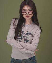 DISPARK（ディスパーク）の「DISPARK/【26年春夏新作】ヘンリーネックロゴトップ（Tシャツ/カットソー）」