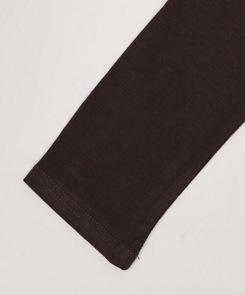 dispark（ディスパーク）の「DISPARK/【26年春夏新作】ヘンリーネックロゴトップ（Tシャツ/カットソー・レディース・ブラウン/アイボリー・FREE）」の16枚目の写真