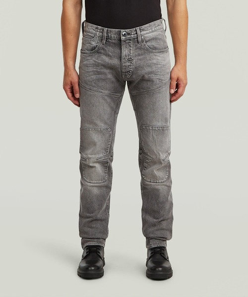 Biker Patched 3D Slim Jeans/立体裁断バイカーディテールスリム