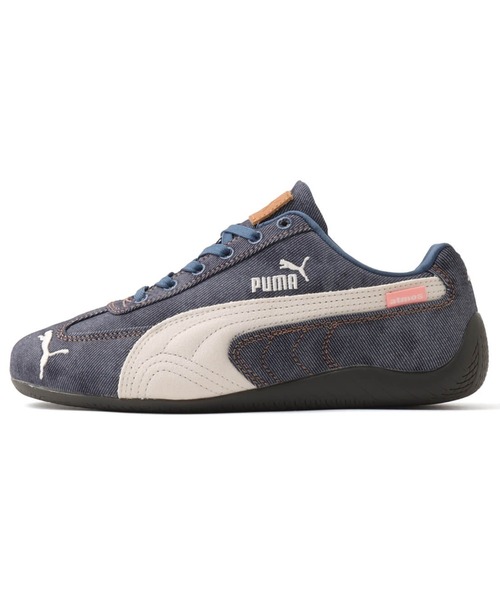 PUMA(プーマ)の「PUMA SPEEDCAT ATMOS PINK DENIM / プーマ スピードキャット アトモスピンク デニム【SP】(スニーカー・レディース・ダークインディゴブルー・23.0cm/23.5cm/24.0cm/24.5cm/25.0cm/26.0cm/26.5cm/27.0cm/27.5cm/28.0cm/29.0cm/22.5cm/28.5cm/25.5cm)」の7枚目の写真