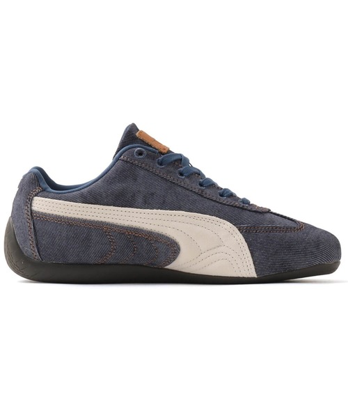 PUMA(プーマ)の「PUMA SPEEDCAT ATMOS PINK DENIM / プーマ スピードキャット アトモスピンク デニム【SP】(スニーカー・レディース・ダークインディゴブルー・23.0cm/23.5cm/24.0cm/24.5cm/25.0cm/26.0cm/26.5cm/27.0cm/27.5cm/28.0cm/29.0cm/22.5cm/28.5cm/25.5cm)」の8枚目の写真