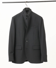 MICHEL KLEIN HOMME   （ミッシェルクランオム）の「【セットアップ】ビックへリンボンコンバーチブルジャケット（テーラードジャケット）」