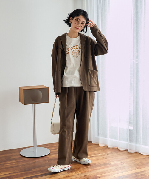 LYFT❤️ウェア M ベージュ　セットアップ LYFT-リフト・トレーニングウェア|レコメンド セットアップ