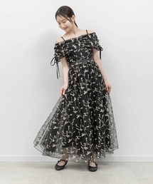 オフショル」に該当するワンピース（花柄・ボタニカル柄）ファッション