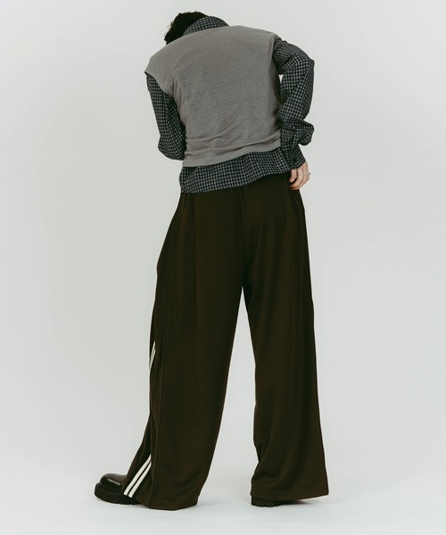 Knuth Marf(クヌースマーフ)の「【Knuth Marf】クヌースマーフ 2WAY layered compact shirt(シャツ/ブラウス・レディース・チャコールグレー/ネイビー・FREE)」の12枚目の写真