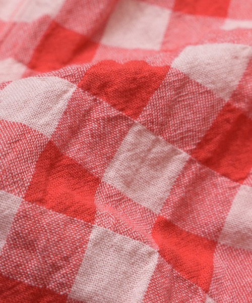 MARKEY'S(マーキーズ)の「ギンガムラウンドフリルロングパンツ(その他パンツ・キッズ・オレンジ/ブラック/ブルー/レッド・100/150/140/120/110/90/130)」の13枚目の写真