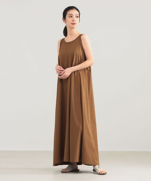 Demi-Luxe BEAMS(デミルクス ビームス)の「【8/6値下げ】AK+1 / 2WAY フレア ワンピース(ワンピース・レディース・ブラウン系その他4/ブラック・38/36)」の7枚目の写真
