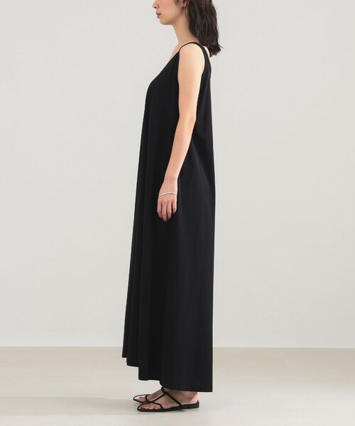 Demi-Luxe BEAMS(デミルクス ビームス)の「【8/6値下げ】AK+1 / 2WAY フレア ワンピース(ワンピース・レディース・ブラウン系その他4/ブラック・38/36)」の3枚目の写真