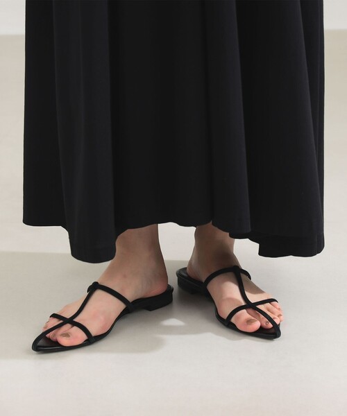 Demi-Luxe BEAMS(デミルクス ビームス)の「【8/6値下げ】AK+1 / 2WAY フレア ワンピース(ワンピース・レディース・ブラウン系その他4/ブラック・38/36)」の11枚目の写真