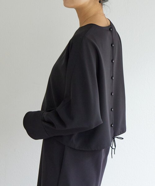 LIVETART（リヴェタート）の「《LIVETART》ダブルクロスコンビワンピース（ワンピース・レディース・ブラック・FREE）」の8枚目の写真