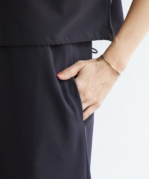 LIVETART（リヴェタート）の「《LIVETART》ダブルクロスコンビワンピース（ワンピース・レディース・ブラック・FREE）」の11枚目の写真