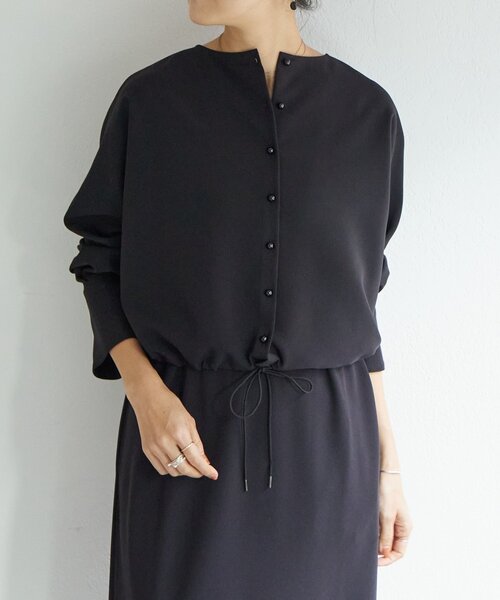 LIVETART（リヴェタート）の「《LIVETART》ダブルクロスコンビワンピース（ワンピース・レディース・ブラック・FREE）」の19枚目の写真