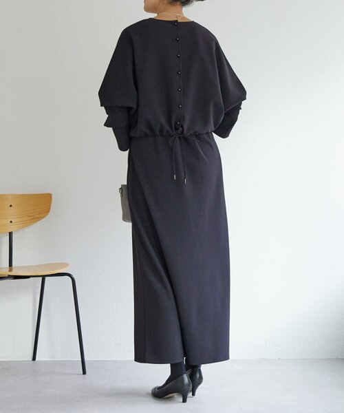 LIVETART（リヴェタート）の「《LIVETART》ダブルクロスコンビワンピース（ワンピース・レディース・ブラック・FREE）」の21枚目の写真