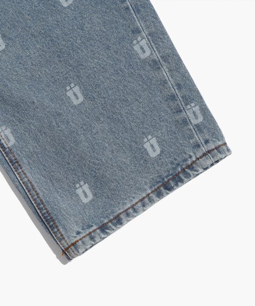 ISTKUNST（イストクンスト）の「UUU DENIM PANTS_BLUE(IK2CFMD110A)（デニムパンツ・レディース・ブルー・L/M）」の4枚目の写真