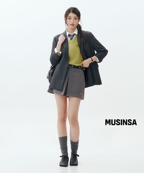 MUSINSA STANDARD WOMAN（ムシンサスタンダードウーマン）の「ウィメンズリラックスドオックスフォードシャツ[ホワイト]（シャツ/ブラウス・レディース・その他・SMALL/MEDIUM/LARGE/X-SMALL）」の7枚目の写真