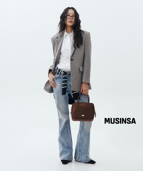 MUSINSA STANDARD WOMAN（ムシンサスタンダードウーマン）の「ウィメンズリラックスドオックスフォードシャツ[ホワイト]（シャツ/ブラウス・レディース・その他・SMALL/MEDIUM/LARGE/X-SMALL）」の12枚目の写真