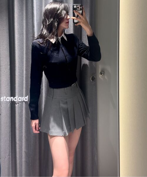 MUSINSA STANDARD WOMAN（ムシンサスタンダードウーマン）の「ウィメンズリラックスドオックスフォードシャツ[ホワイト]（シャツ/ブラウス・レディース・その他・SMALL/MEDIUM/LARGE/X-SMALL）」の16枚目の写真