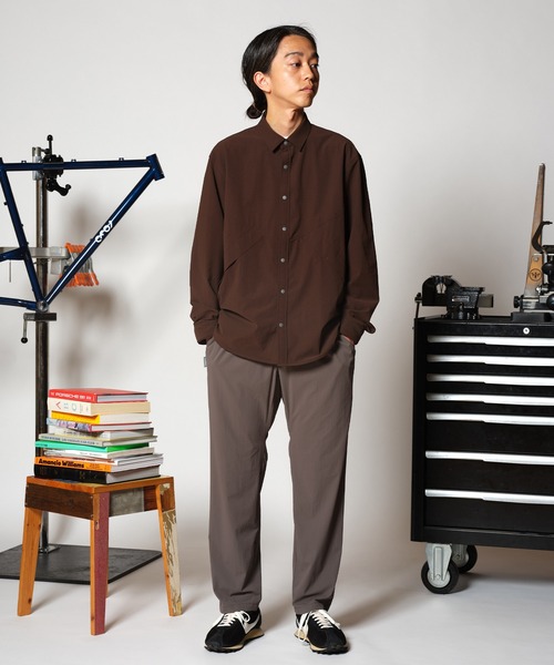 narifuri（ナリフリ）の「メッシュバイクスラックス（スラックス・メンズ・チャコール/ネイビー・SMALL/MEDIUM/LARGE/X-LARGE）」の3枚目の写真