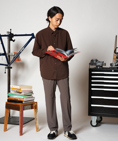 narifuri（ナリフリ）の「メッシュバイクスラックス（スラックス・メンズ・チャコール/ネイビー・SMALL/MEDIUM/LARGE/X-LARGE）」の4枚目の写真