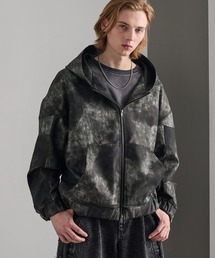 cussil（クシル）の「【cussil/クシル】ヴィンテージライク合皮フードブルゾン（ブルゾン）」