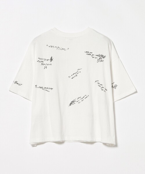 BEAMS HEART(ビームスハート)の「ランダムロゴ Tシャツ(Tシャツ/カットソー・レディース・チャコールグレー/オフホワイト/グレー・FREE)」の14枚目の写真
