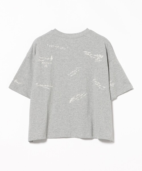 BEAMS HEART(ビームスハート)の「ランダムロゴ Tシャツ(Tシャツ/カットソー・レディース・チャコールグレー/オフホワイト/グレー・FREE)」の17枚目の写真