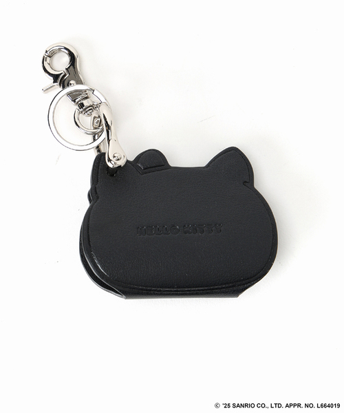 Spick & Span(スピックアンドスパン)の「《追加》HELLO KITTY S&S HASHIBAMI FACE レザーチャーム(キーケース/キーアクセサリー・レディース・ブラック/キャメル・FREE)」の6枚目の写真