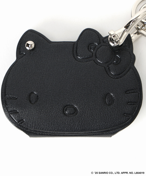 Spick & Span(スピックアンドスパン)の「《追加》HELLO KITTY S&S HASHIBAMI FACE レザーチャーム(キーケース/キーアクセサリー・レディース・ブラック/キャメル・FREE)」の7枚目の写真