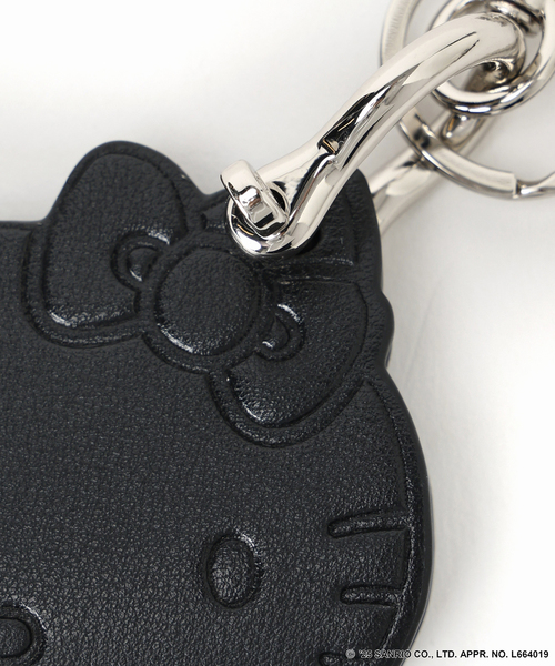 Spick & Span(スピックアンドスパン)の「《追加》HELLO KITTY S&S HASHIBAMI FACE レザーチャーム(キーケース/キーアクセサリー・レディース・ブラック/キャメル・FREE)」の13枚目の写真
