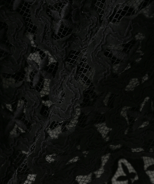 JOURNAL STANDARD(ジャーナルスタンダード)の「モチーフレースカーディガン(シャツ/ブラウス・レディース・アイボリー/ブラック・FREE)」の7枚目の写真