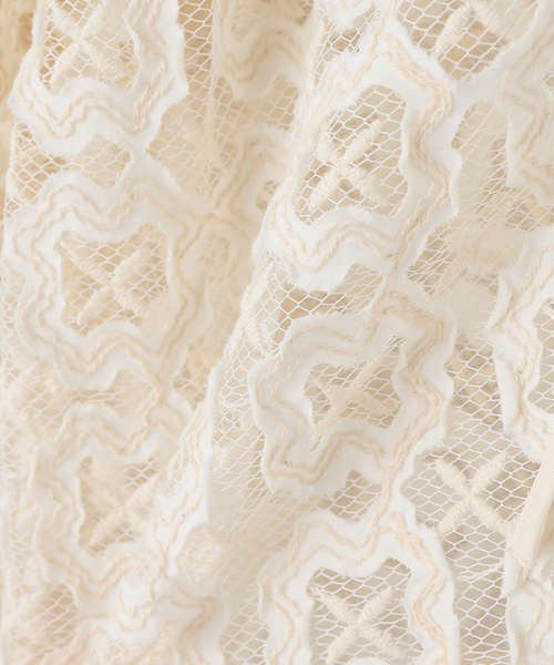 JOURNAL STANDARD(ジャーナルスタンダード)の「モチーフレースカーディガン(シャツ/ブラウス・レディース・アイボリー/ブラック・FREE)」の8枚目の写真